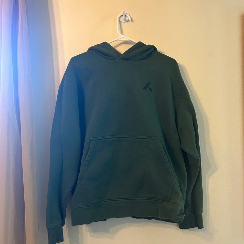 Men’s navy green Jordan hoodie
